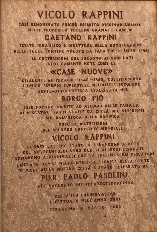 Vicolo Dei Pescatori Terracina Leilighet Eksteriør bilde